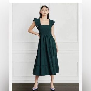 Hill House limited edition emerald nap dress